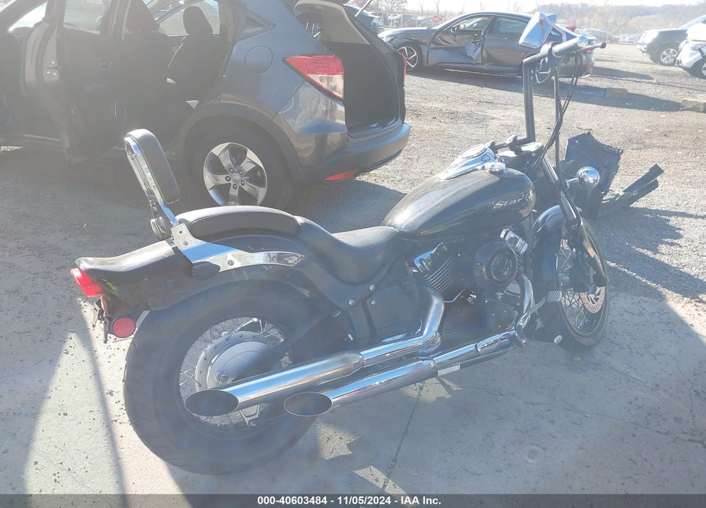 2009 YAMAHA XVS650 A/AT VIN: JYAVM01E99A134254