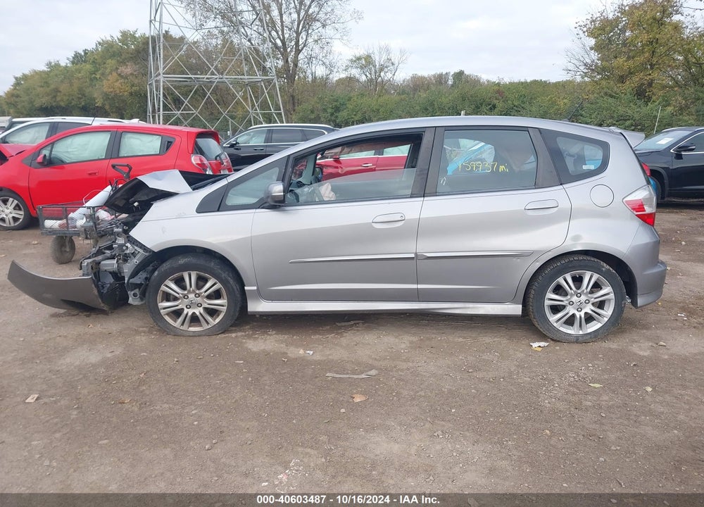 2009 HONDA FIT SPORT VIN: JHMGE87489C003844
