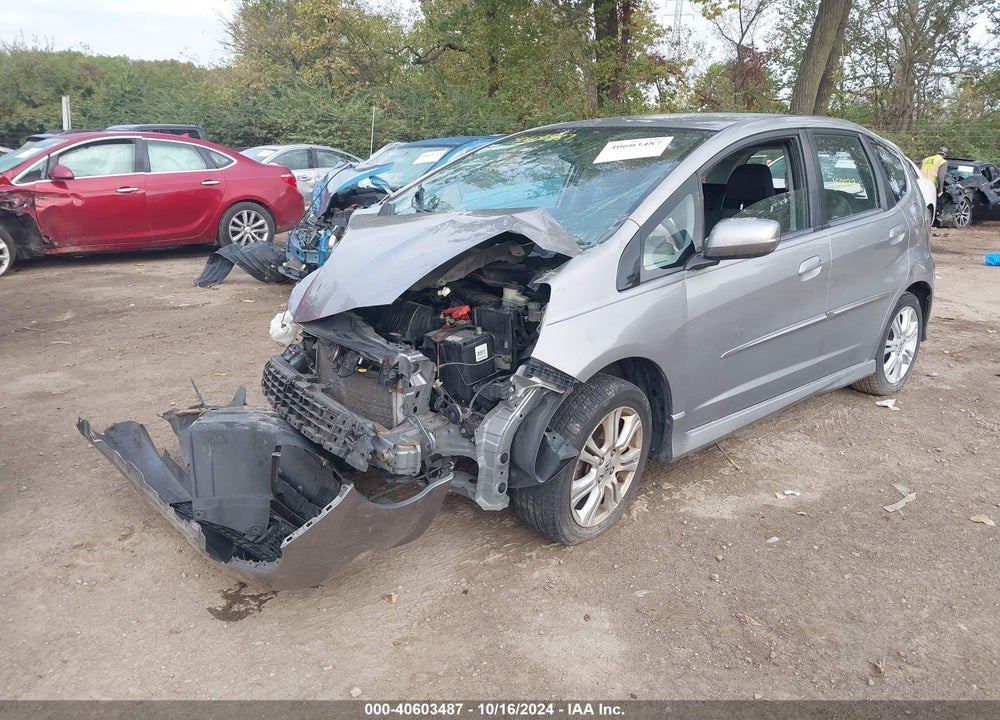 2009 HONDA FIT SPORT VIN: JHMGE87489C003844