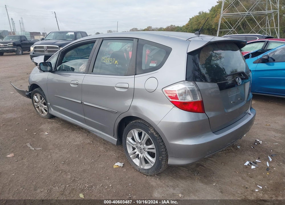2009 HONDA FIT SPORT VIN: JHMGE87489C003844