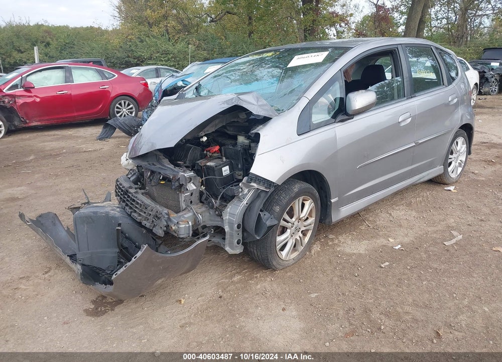 2009 HONDA FIT SPORT VIN: JHMGE87489C003844