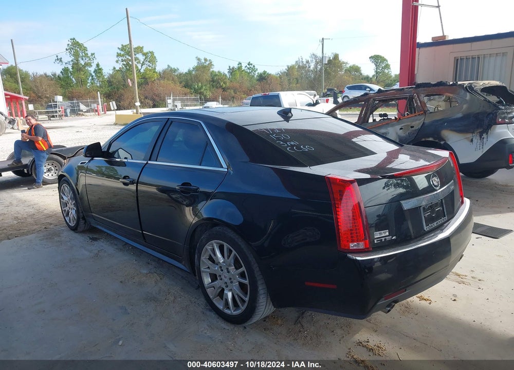 2012 CADILLAC CTS VIN: 1G6DL5E38C0149188