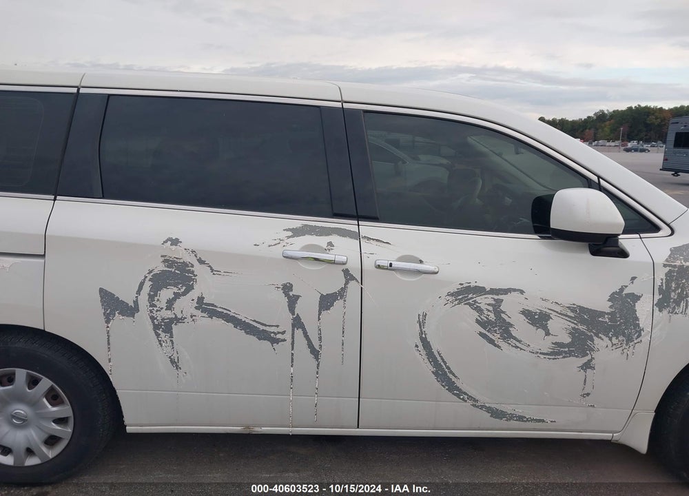 2015 NISSAN QUEST S VIN: JN8AE2KP7F9129986