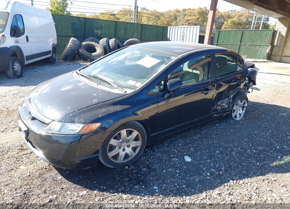 2007 HONDA CIVIC LX VIN: 1HGFA16577L077717