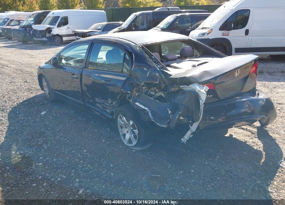 2007 HONDA CIVIC LX VIN: 1HGFA16577L077717