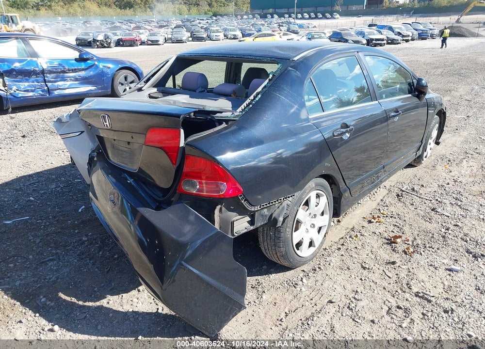 2007 HONDA CIVIC LX VIN: 1HGFA16577L077717