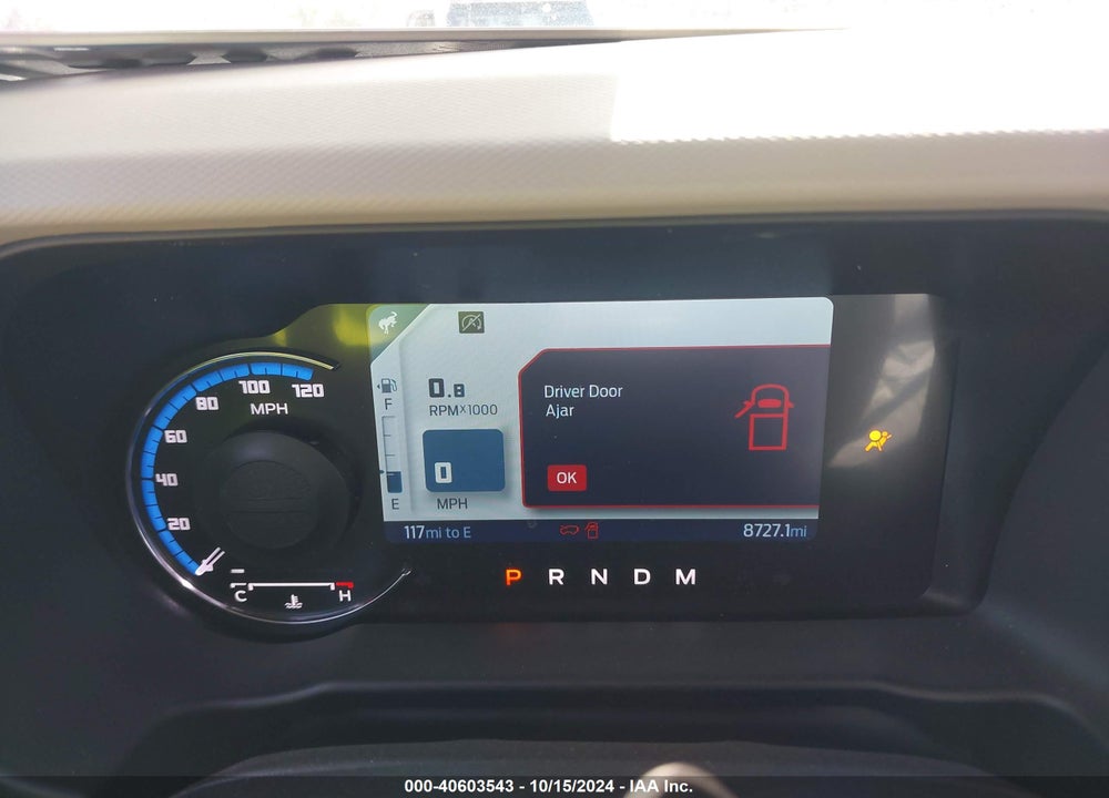 2024 FORD BRONCO WILDTRAK VIN: 1FMEE2BP0RLA47128
