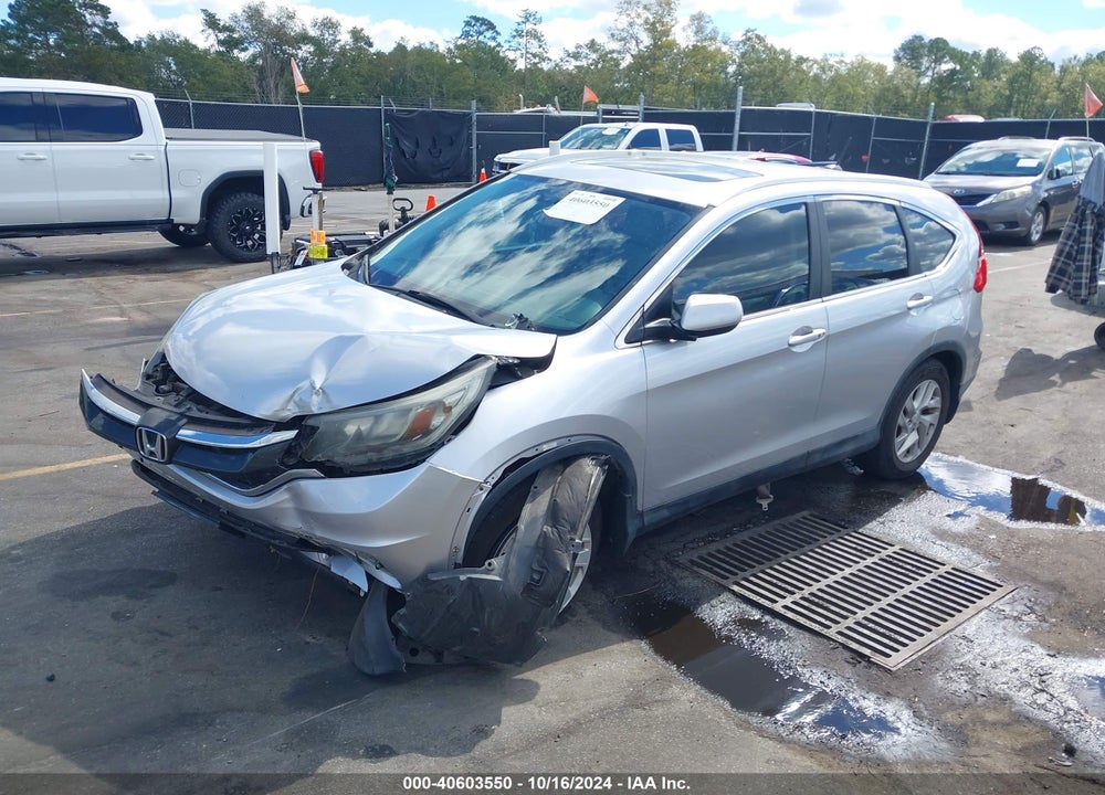 2015 HONDA CR-V EX-L VIN: 2HKRM3H78FH540951