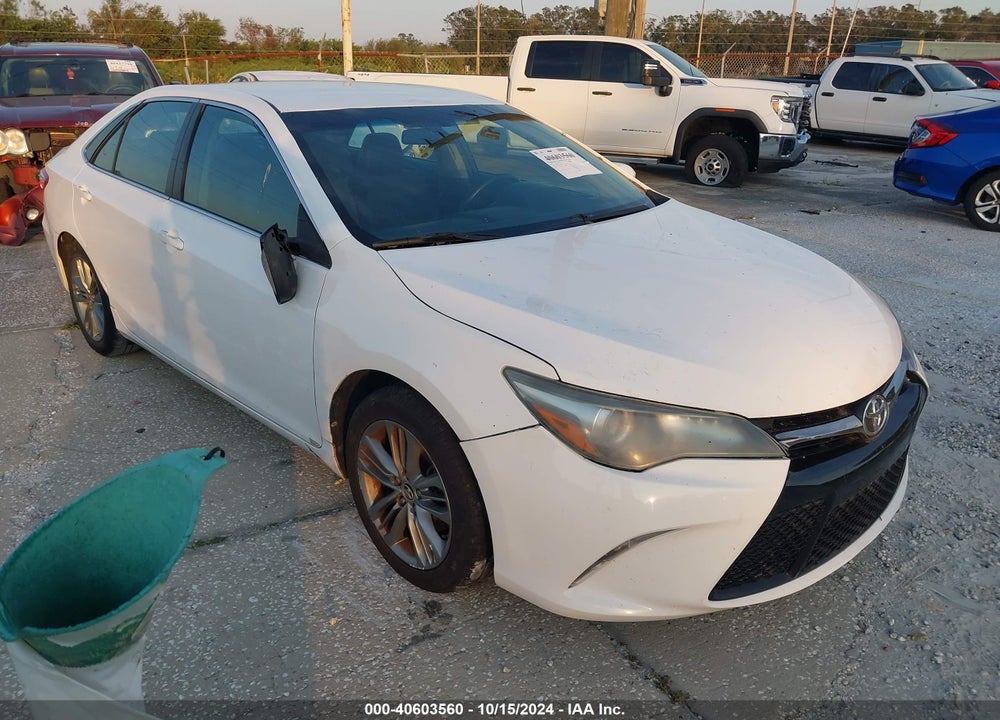 2015 TOYOTA CAMRY SE VIN: 4T1BF1FK0FU485260