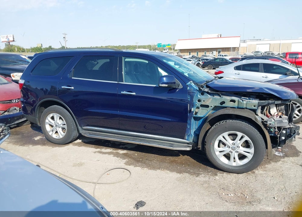 2013 DODGE DURANGO CREW VIN: 1C4RDJDG8DC632967