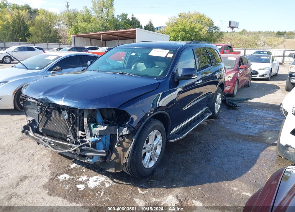 2013 DODGE DURANGO CREW VIN: 1C4RDJDG8DC632967