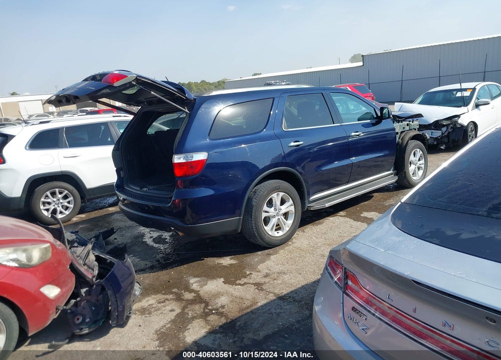 2013 DODGE DURANGO CREW VIN: 1C4RDJDG8DC632967