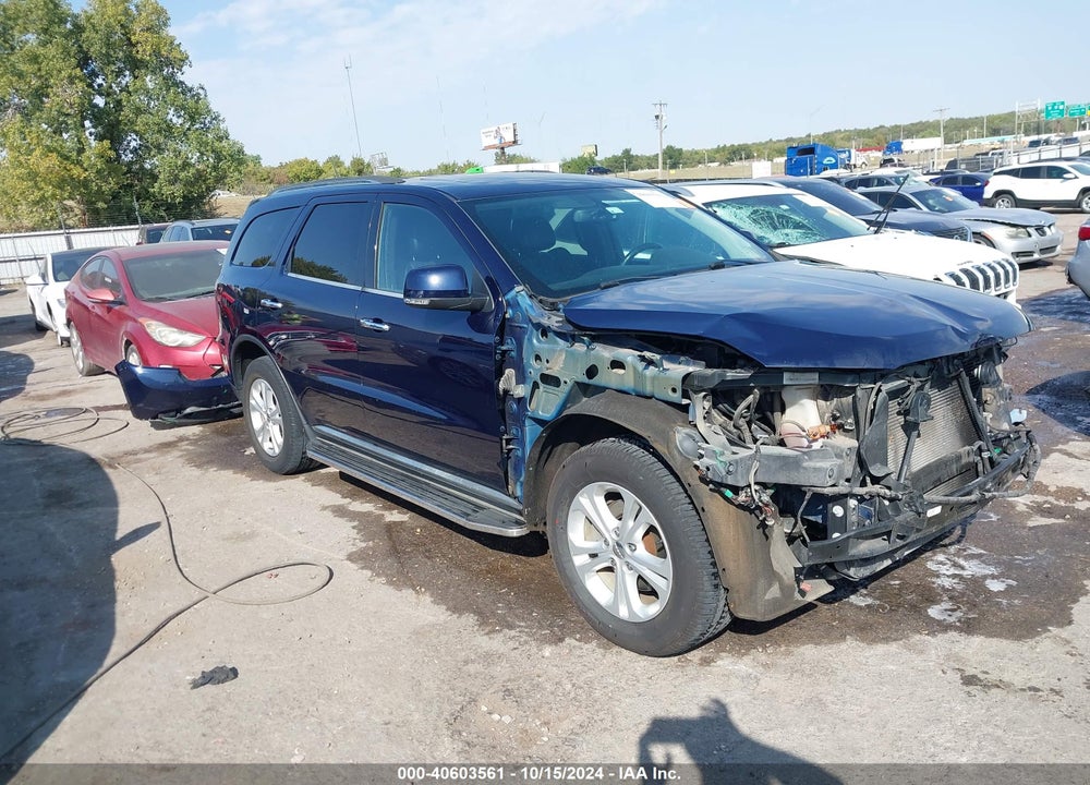 2013 DODGE DURANGO CREW VIN: 1C4RDJDG8DC632967