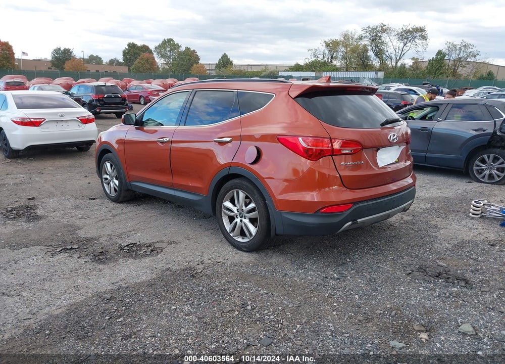 2013 HYUNDAI SANTA FE SPORT 2.0T VIN: 5XYZU3LA7DG099367