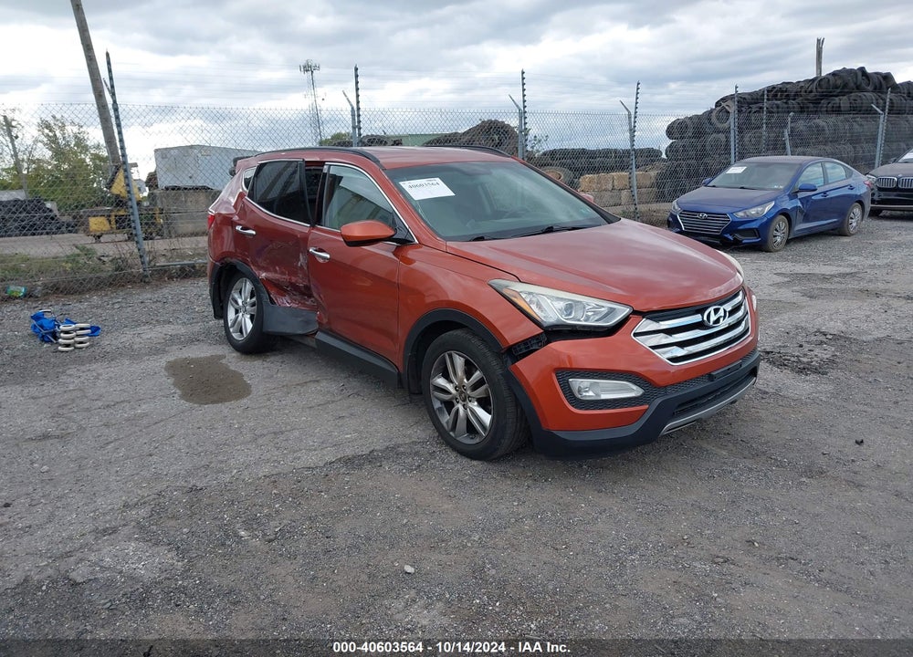 2013 HYUNDAI SANTA FE SPORT 2.0T VIN: 5XYZU3LA7DG099367