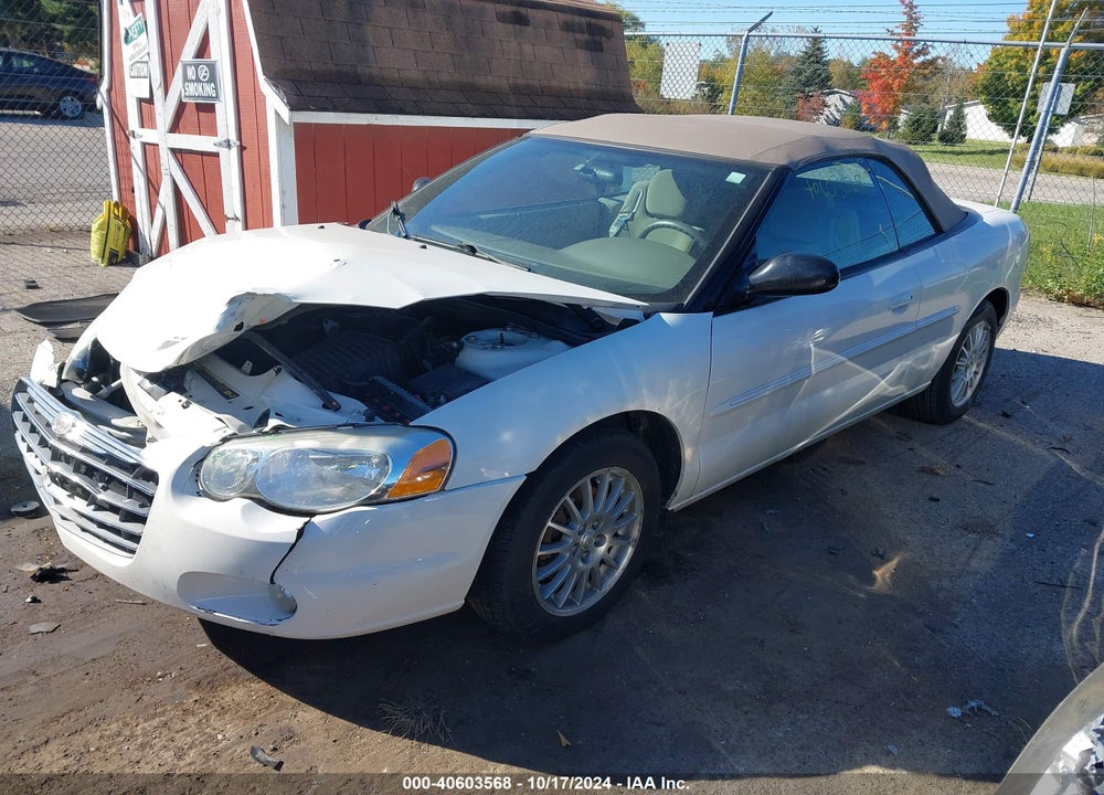 2006 CHRYSLER SEBRING TOURING VIN: 1C3EL55R26N109710
