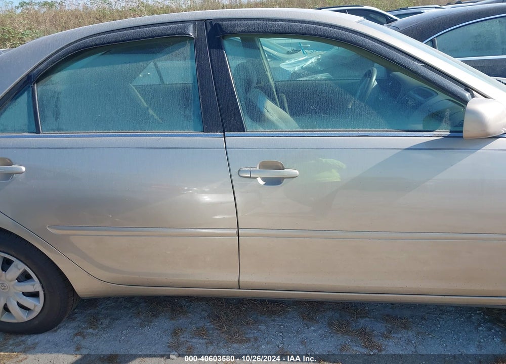 2005 TOYOTA CAMRY LE VIN: 4T1BE32K95U005090