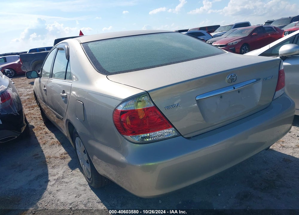 2005 TOYOTA CAMRY LE VIN: 4T1BE32K95U005090