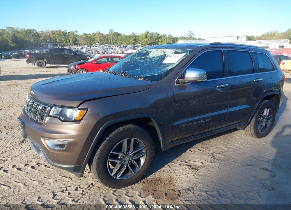 2017 JEEP GRAND CHEROKEE LIMITED 4X4 VIN: 1C4RJFBG9HC755174