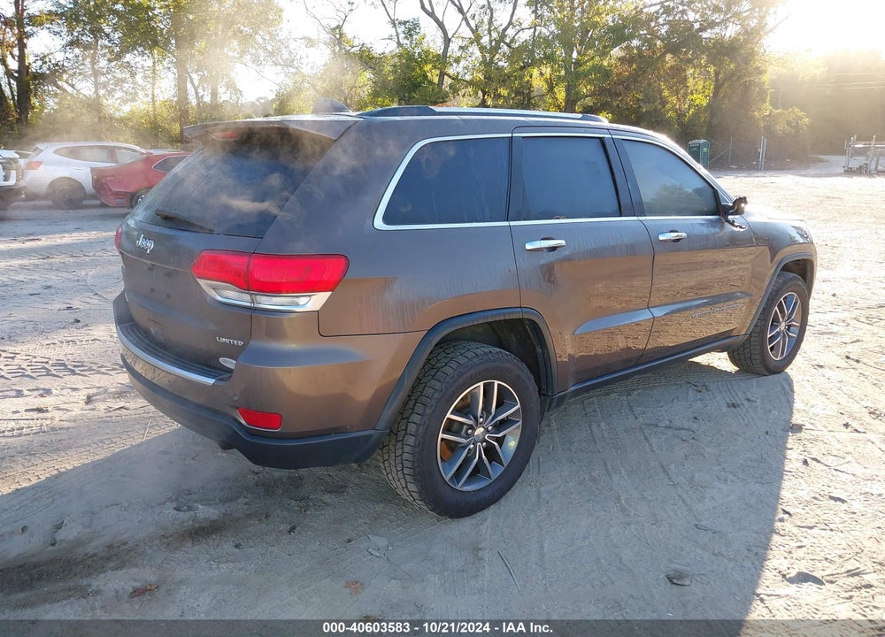 2017 JEEP GRAND CHEROKEE LIMITED 4X4 VIN: 1C4RJFBG9HC755174