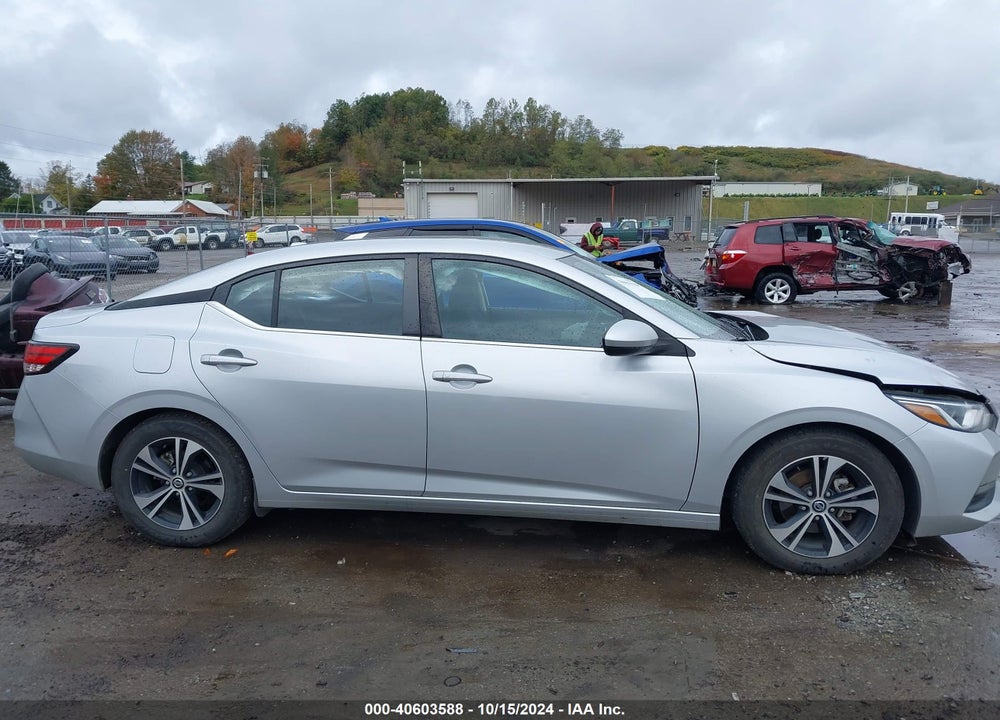 2021 NISSAN SENTRA SV XTRONIC CVT VIN: 3N1AB8CV1MY237857