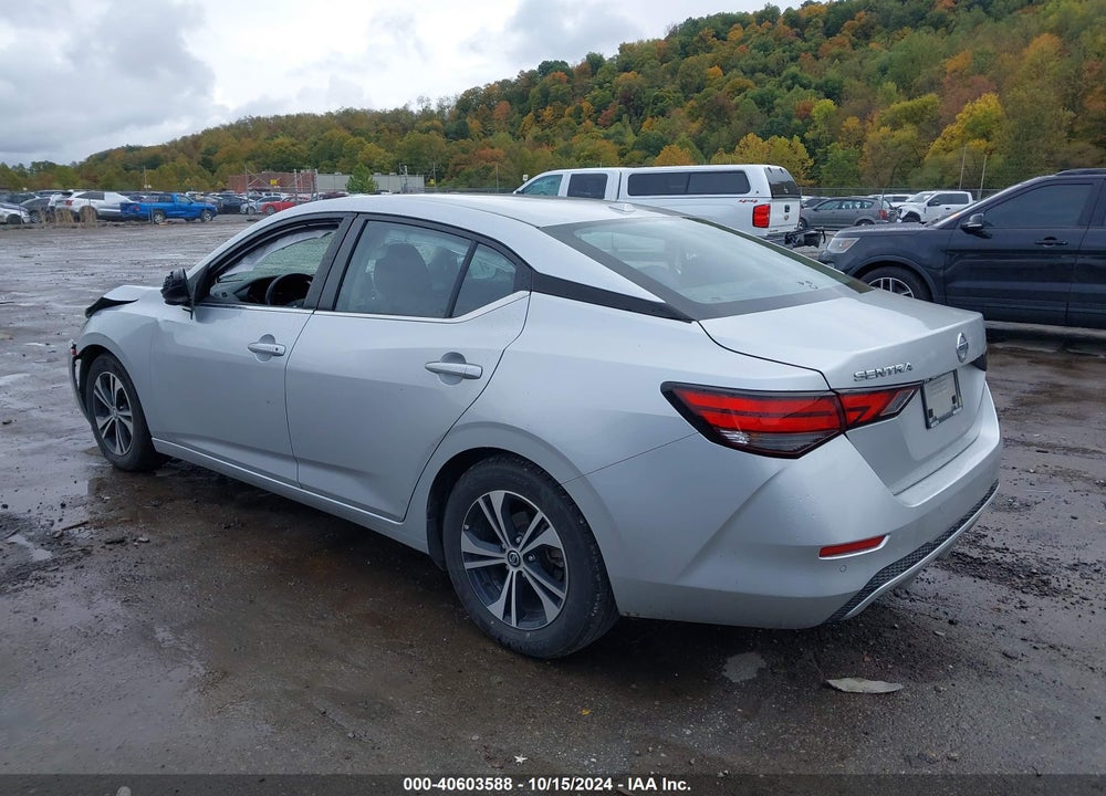 2021 NISSAN SENTRA SV XTRONIC CVT VIN: 3N1AB8CV1MY237857
