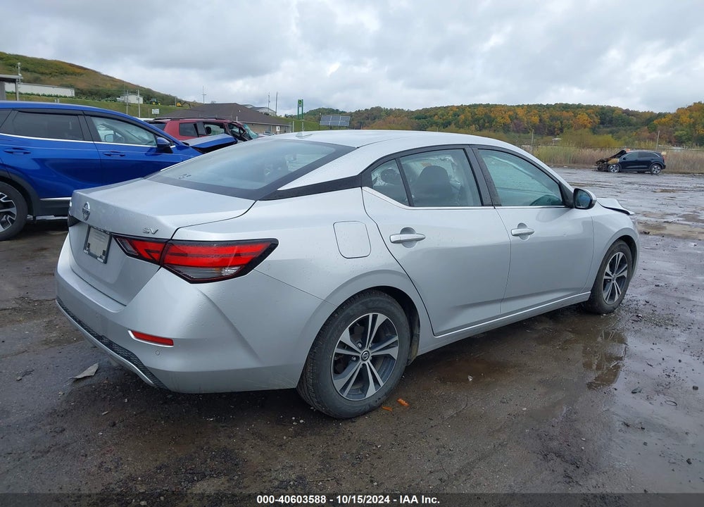 2021 NISSAN SENTRA SV XTRONIC CVT VIN: 3N1AB8CV1MY237857