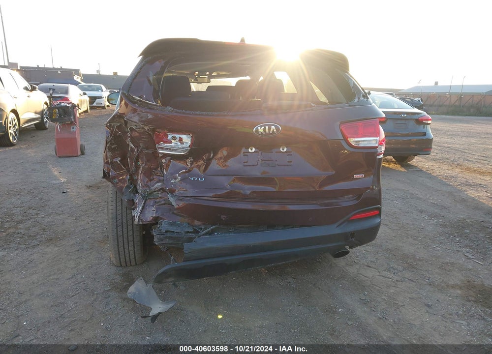 2017 KIA SORENTO 2.4L LX VIN: 5XYPG4A39HG266391