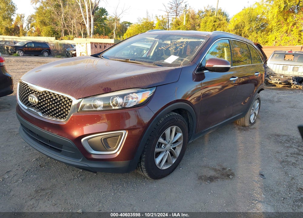 2017 KIA SORENTO 2.4L LX VIN: 5XYPG4A39HG266391