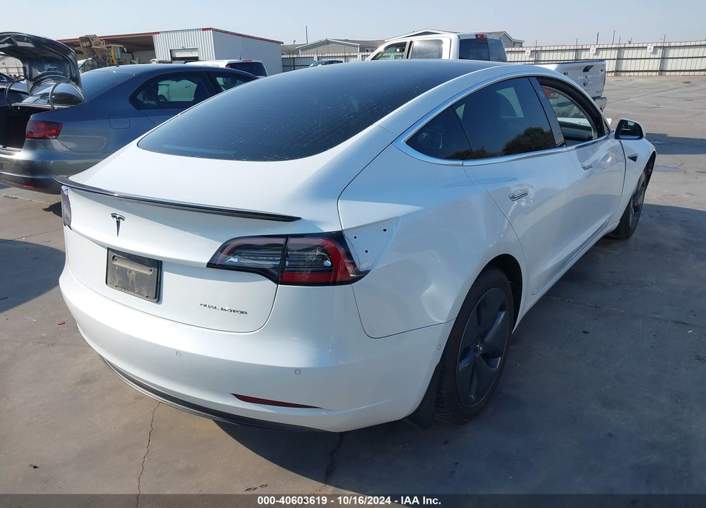 2020 TESLA MODEL 3 LONG RANGE DUAL MOTOR ALL-WHEEL DRIVE VIN: 5YJ3E1EB4LF521016