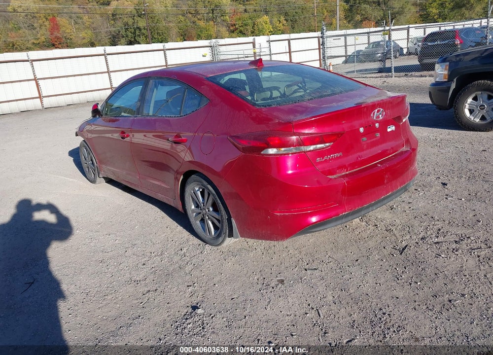 2017 HYUNDAI ELANTRA VALUE EDITION VIN: KMHD84LF7HU272871