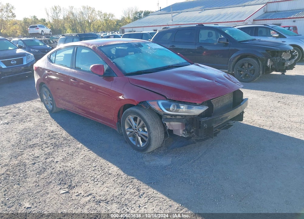 2017 HYUNDAI ELANTRA VALUE EDITION VIN: KMHD84LF7HU272871