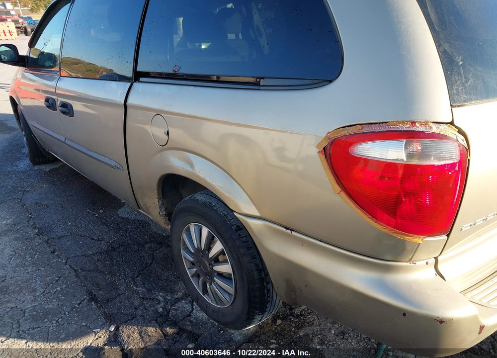 2004 DODGE GRAND CARAVAN SE VIN: 1D4GP24R44B508113