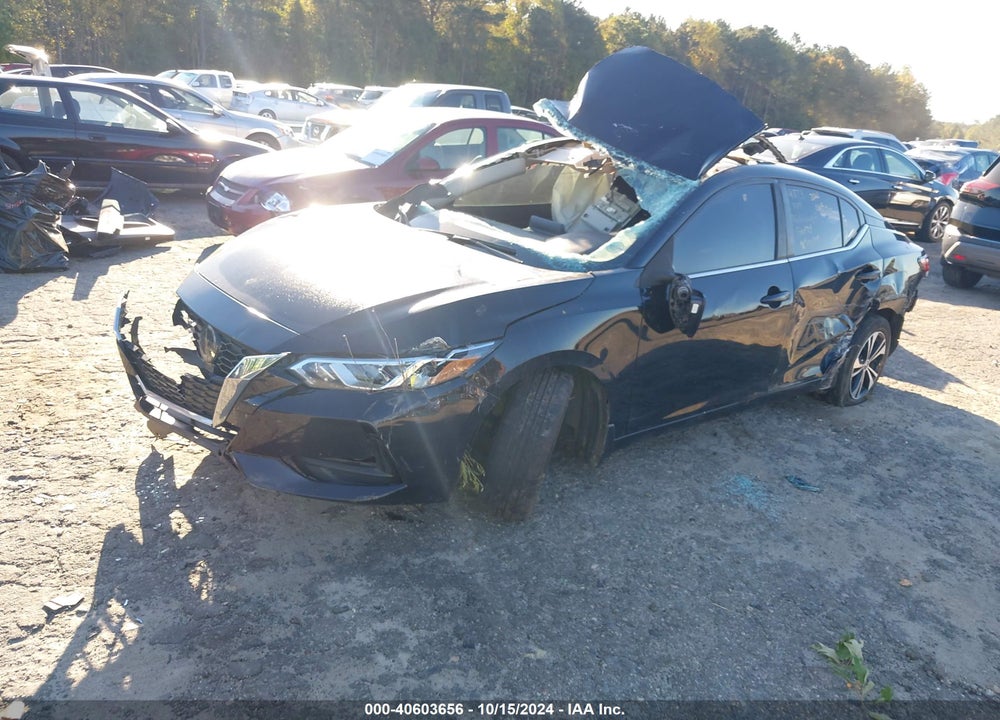 2021 NISSAN SENTRA SV XTRONIC CVT VIN: 3N1AB8CV1MY249913
