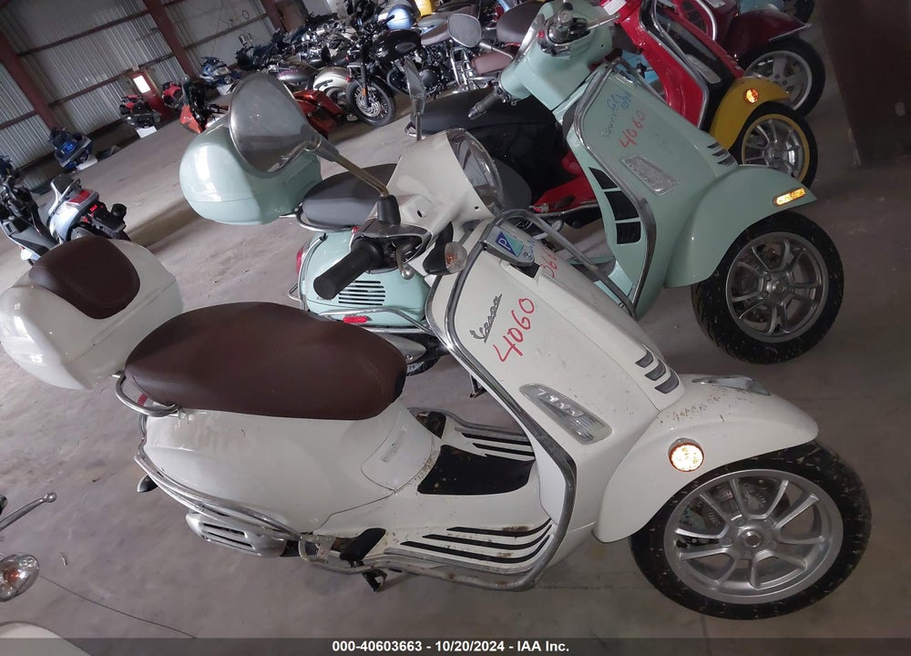 2022 VESPA PRIMAVERA/SPRINT 150 VIN: ZAPM818G8N5905726