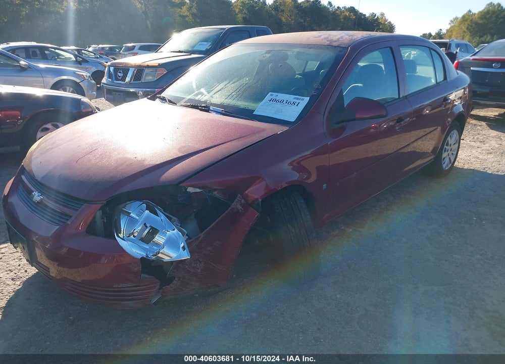 2009 CHEVROLET COBALT LT VIN: 1G1AT58H897214928