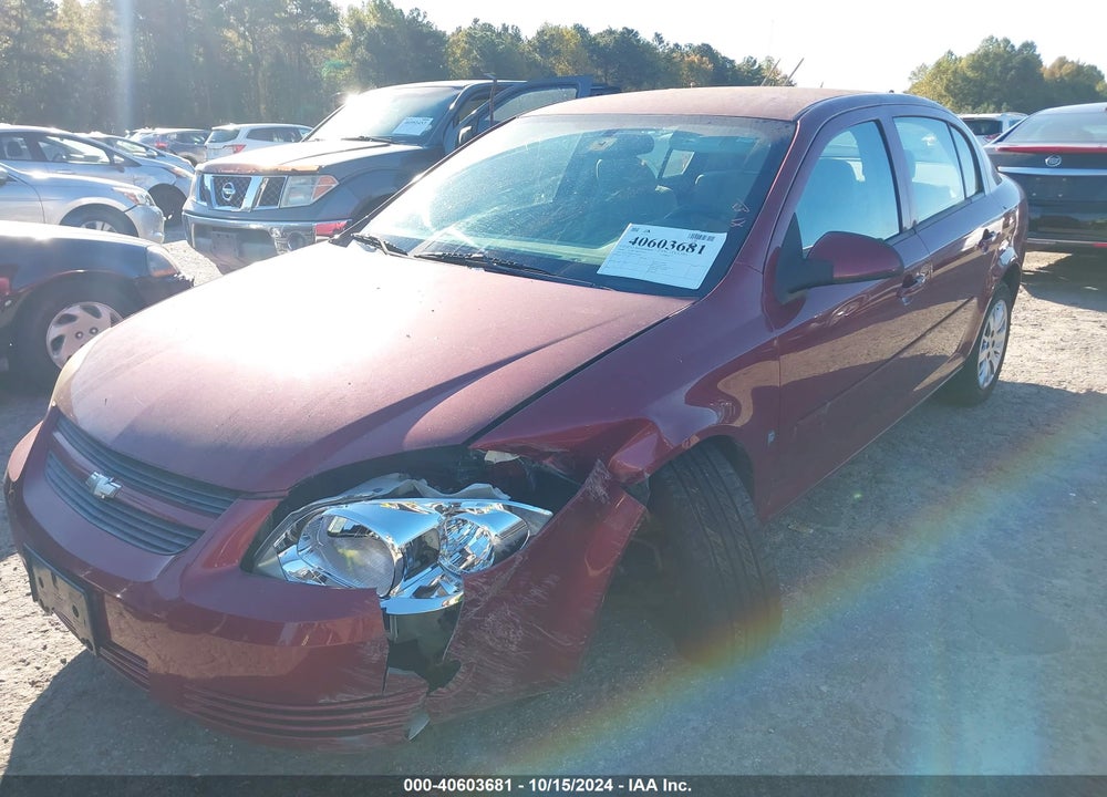2009 CHEVROLET COBALT LT VIN: 1G1AT58H897214928