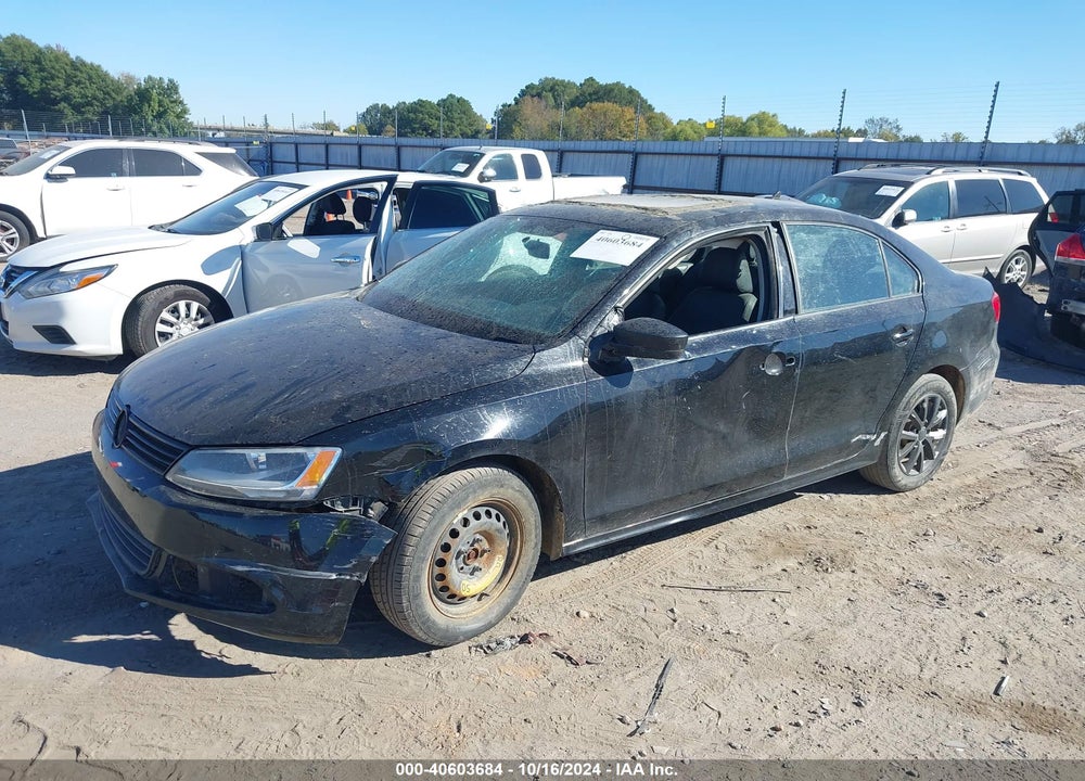 2012 VOLKSWAGEN JETTA VIN: 3VWDX7AJ1CM389176