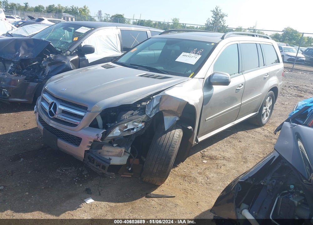 2009 MERCEDES-BENZ GL 450 4MATIC VIN: 4JGBF71E09A460918