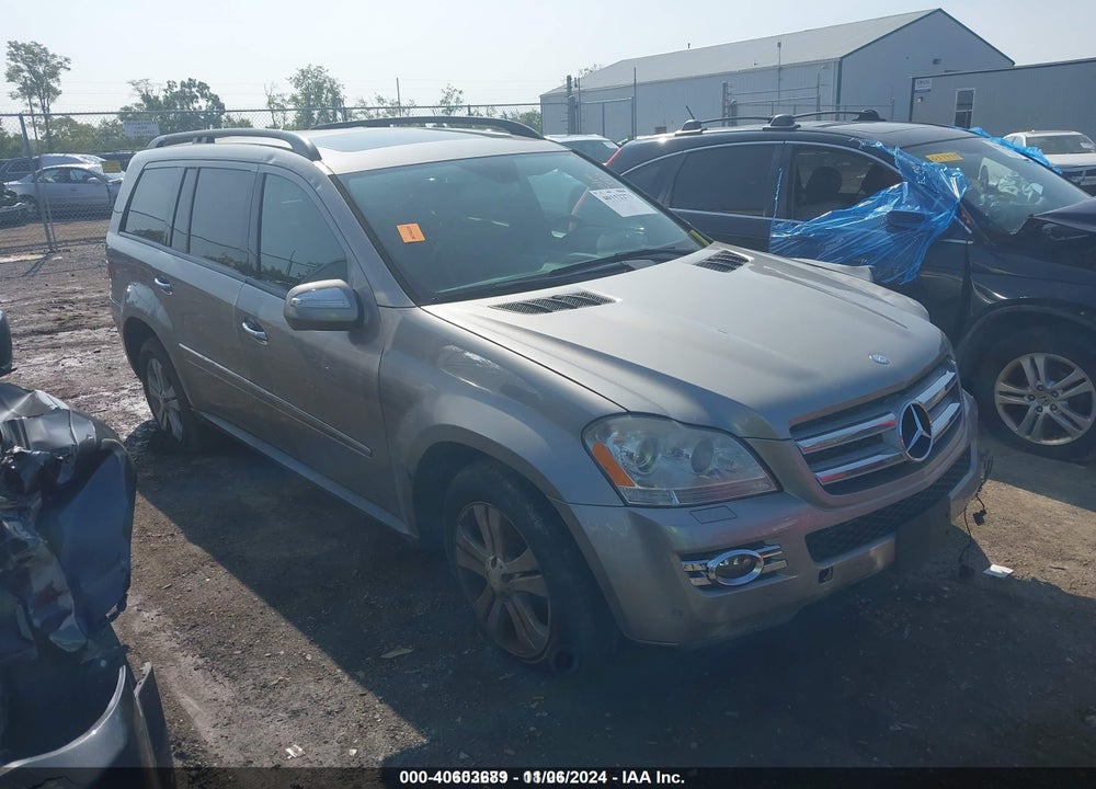 2009 MERCEDES-BENZ GL 450 4MATIC VIN: 4JGBF71E09A460918