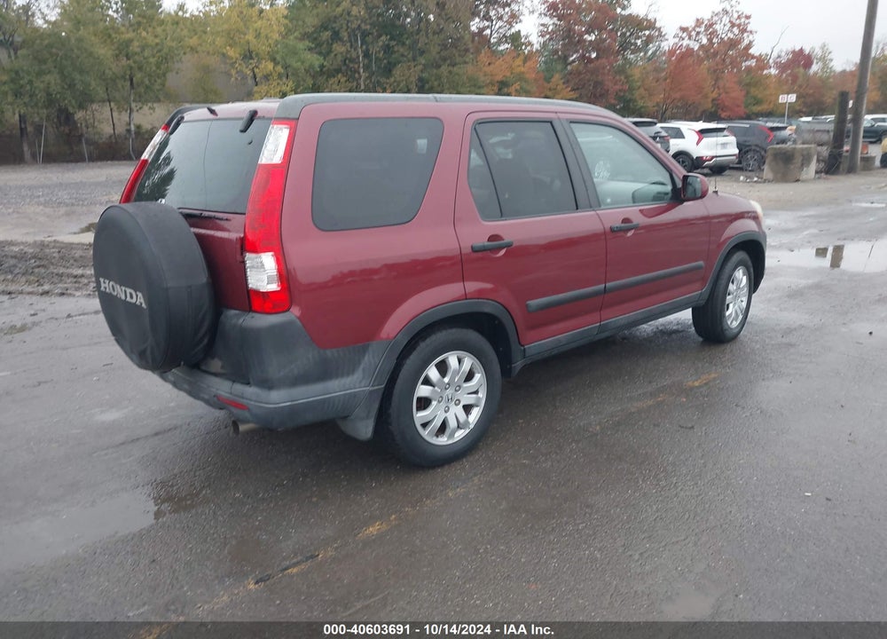 2005 HONDA CR-V EX VIN: SHSRD78885U344773