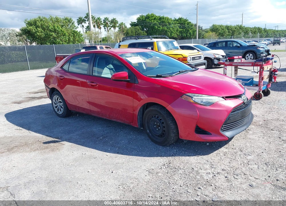2017 TOYOTA COROLLA LE VIN: 2T1BURHE6HC838388