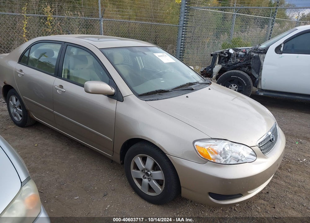 2007 TOYOTA COROLLA LE VIN: 1NXBR32E77Z870142