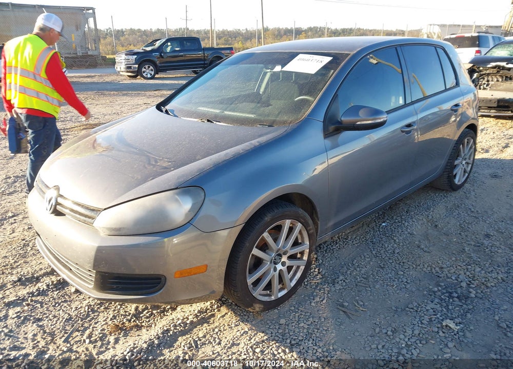 2011 VOLKSWAGEN GOLF 2.5L 4-DOOR VIN: WVWDA7AJ1BW040392