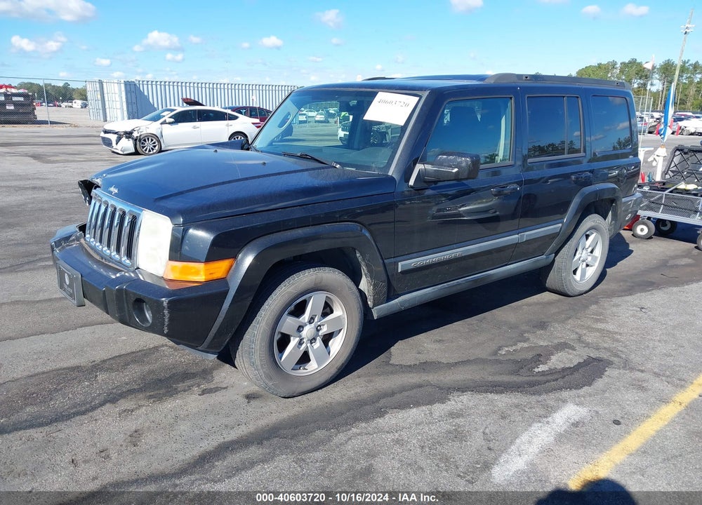 2008 JEEP COMMANDER SPORT VIN: 1J8HH48K78C209277