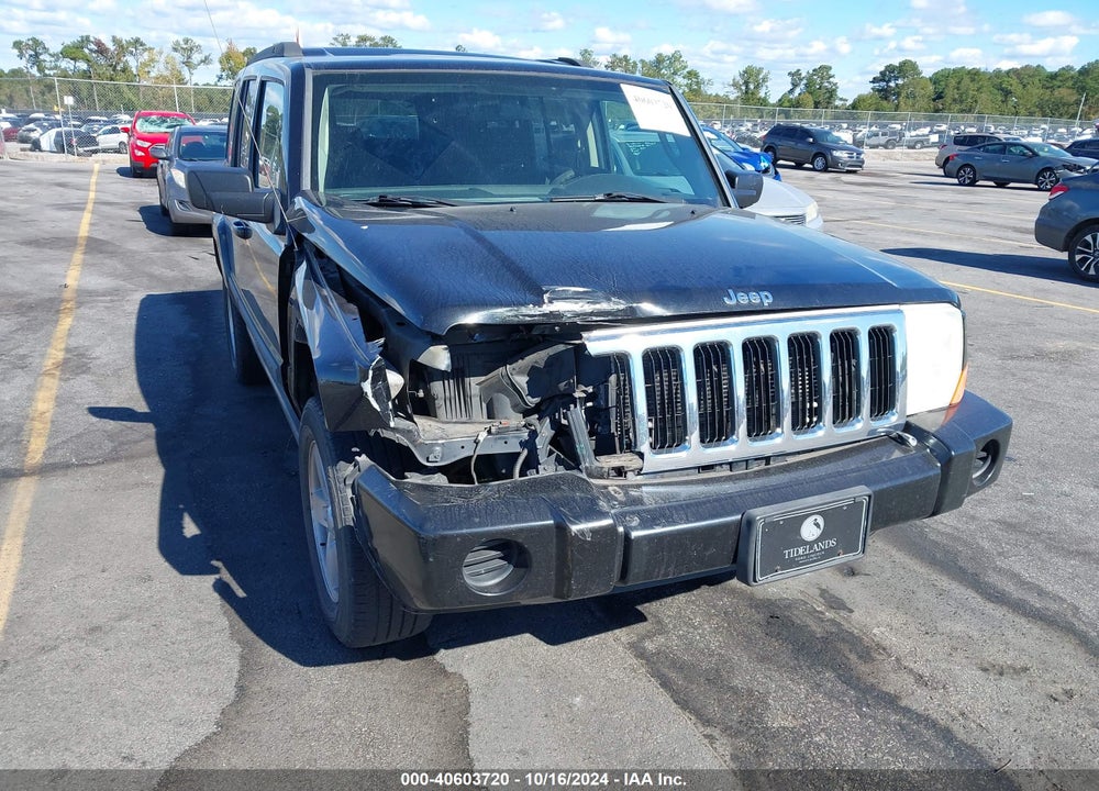 2008 JEEP COMMANDER SPORT VIN: 1J8HH48K78C209277