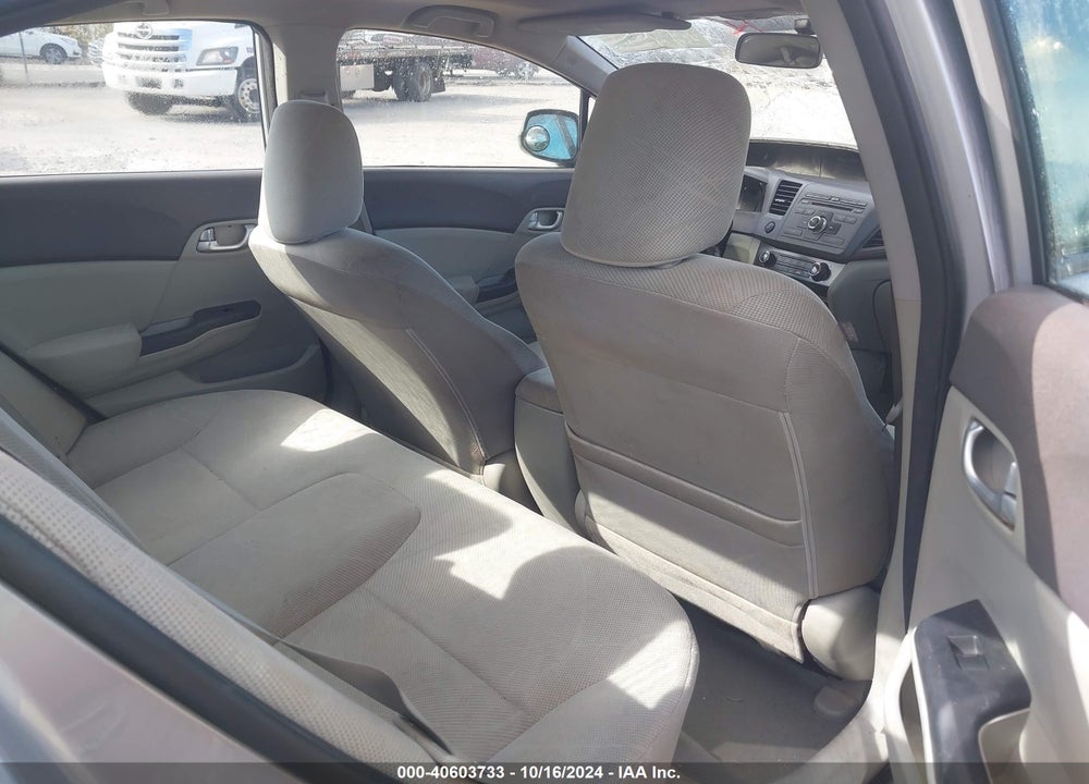 2012 HONDA CIVIC EX VIN: 2HGFB2F86CH507872