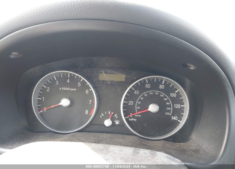 2007 HYUNDAI ACCENT GS VIN: KMHCM36C37U026448