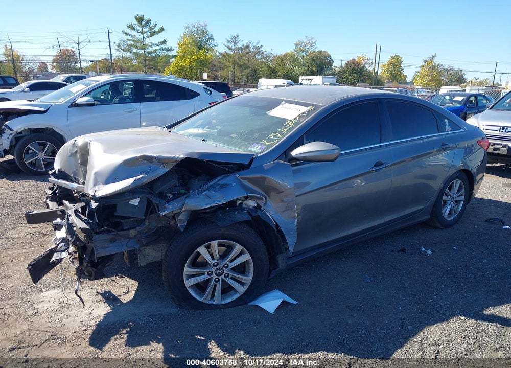 2013 HYUNDAI SONATA GLS VIN: 5NPEB4AC8DH690850