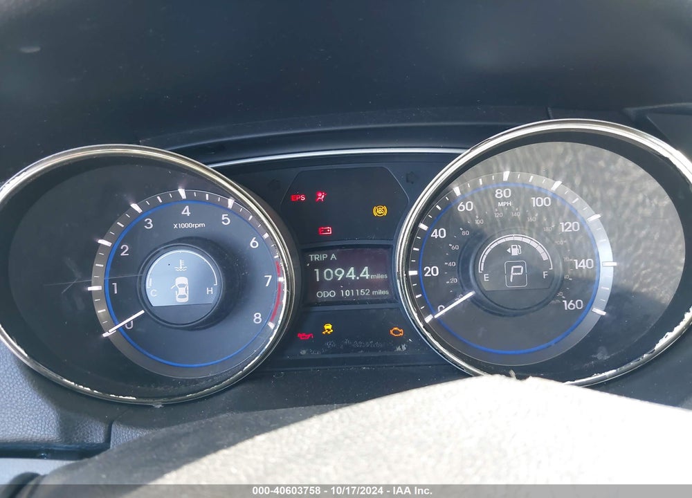 2013 HYUNDAI SONATA GLS VIN: 5NPEB4AC8DH690850